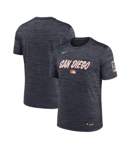 Nike Мужская футболка Nike San Diego Padres 2026 City Connect Authentic Collection Velocity Dri-FIT, Obsidian