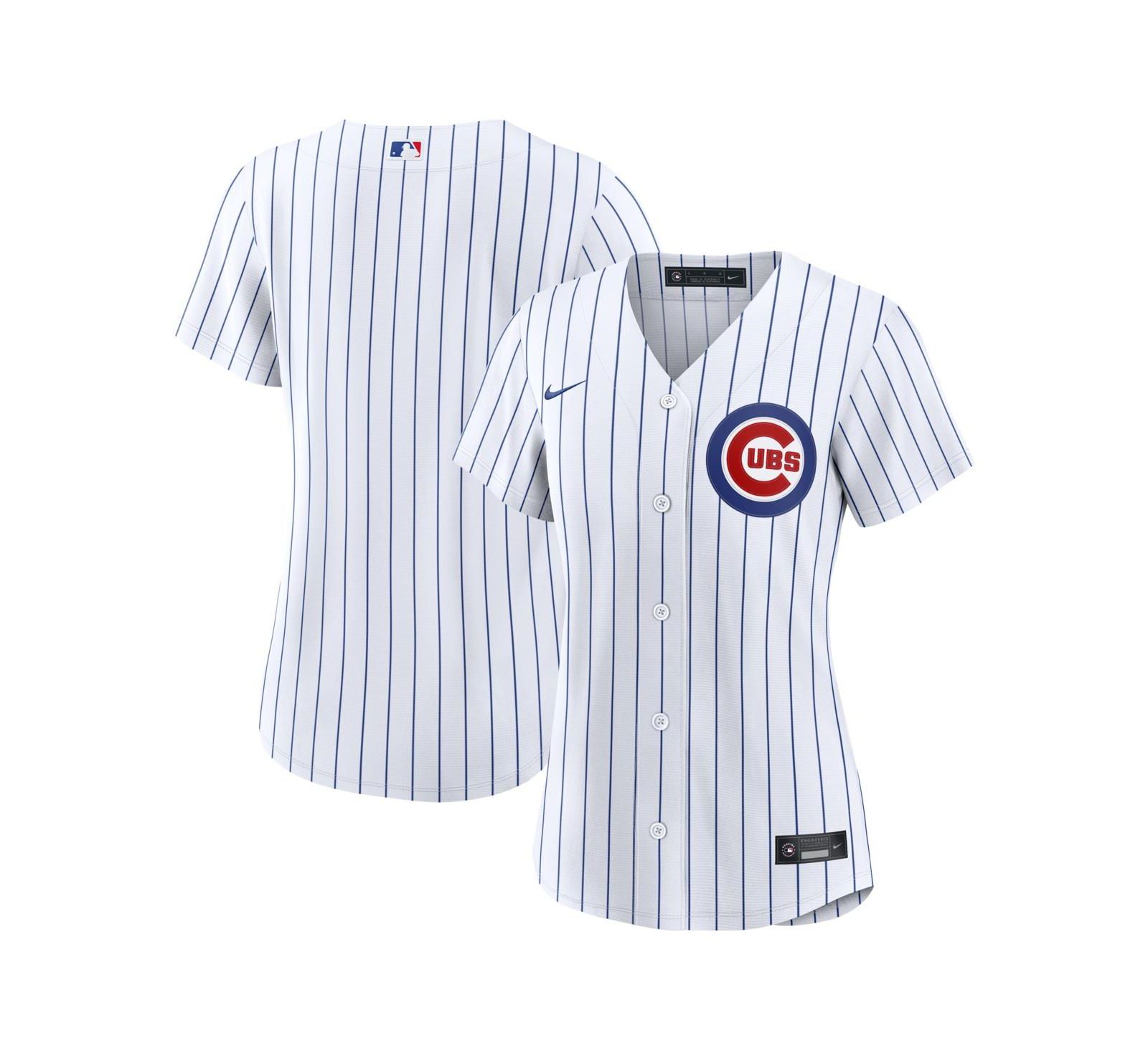 Nike женская реплика домашней джерси Chicago Cubs белого цвета