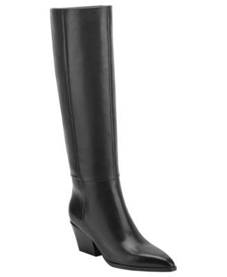 Marc Fisher LTD Женские высокие ботильоны Tarrie Tall Wide Calf Block Heel