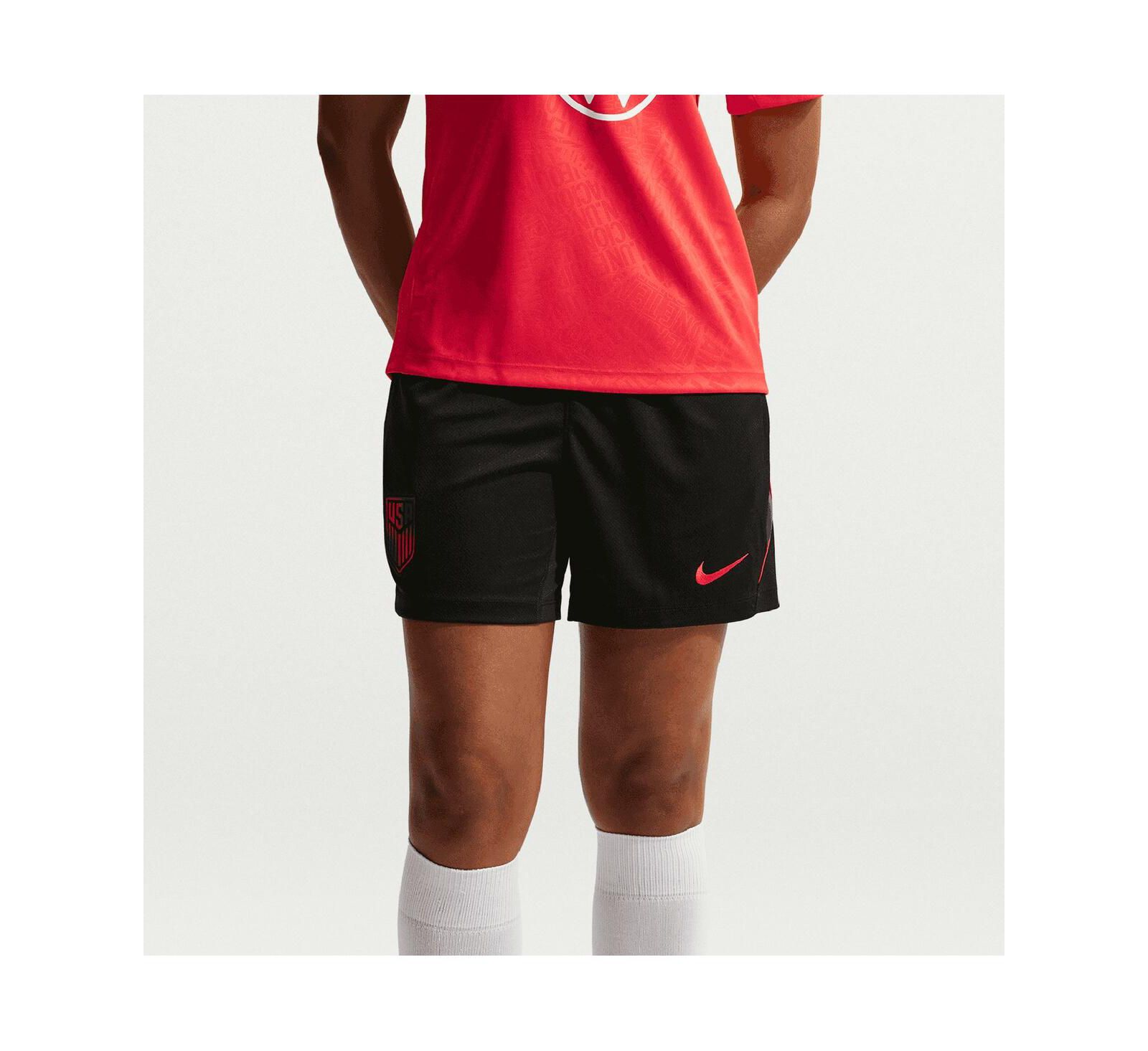 Женские шорты Nike Black USMNT 2026 Strike Dri-FIT