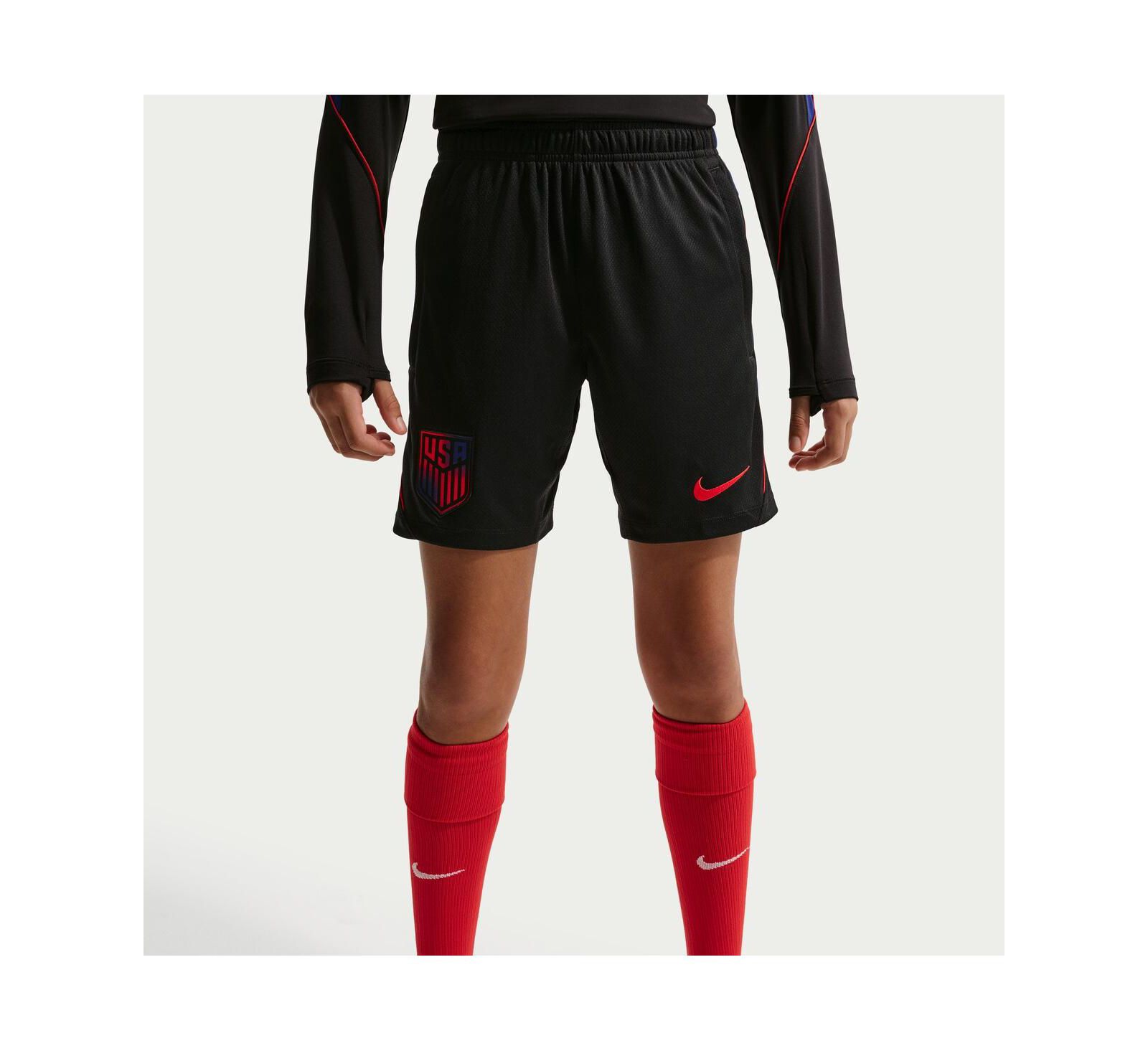 Nike Шорты Strike Dri-FIT, черные, для мальчиков и девочек, USMNT 2026