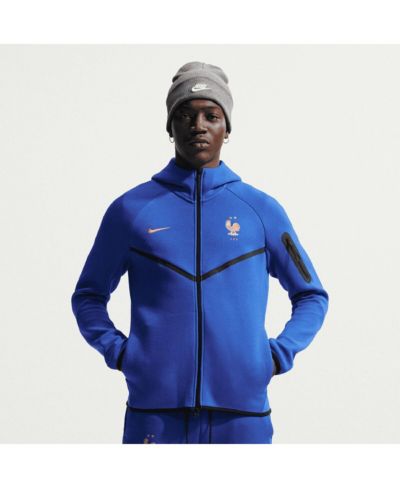 Мужское худи Nike Tech Fleece Windrunner сборной Франции 2026