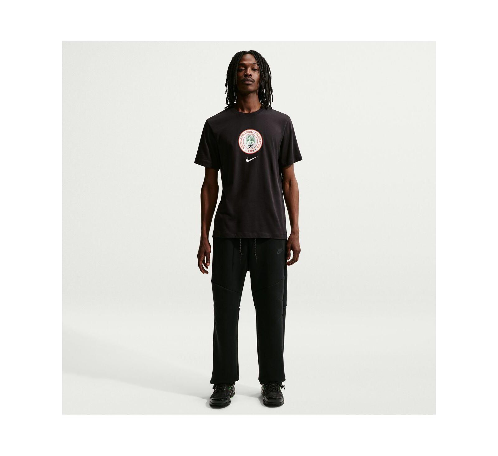 Nike Men's Black Nigeria National Team Crest T-Shirt