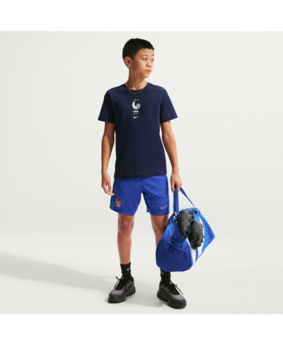 Nike футболка с эмблемой сборной Франции для мальчиков и девочек, синяя