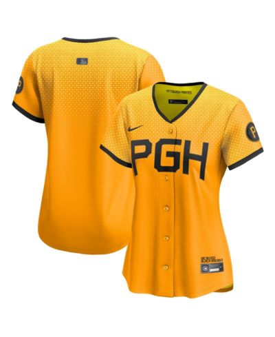 Nike Женская джерси Pittsburgh Pirates City Connect Limited Gold