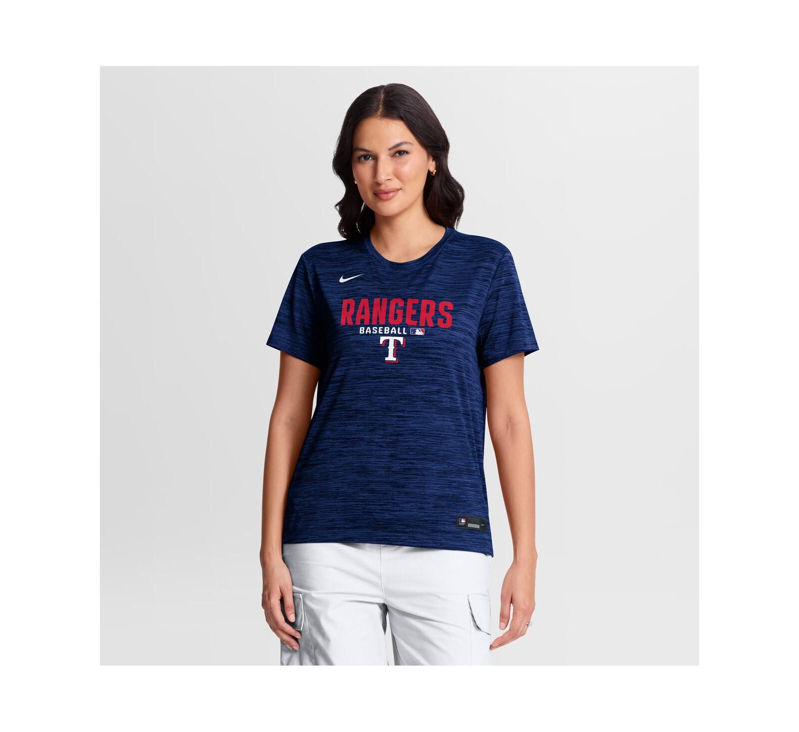 Nike Women's Royal Texas Rangers Authentic Collection Velocity Dri-FIT T-Shirt