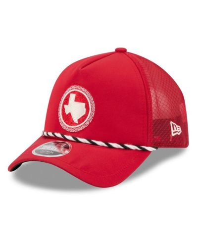 New Era Men's Red Texas Rangers 2026 City Connect Apex 9FORTY Adjustable Hat