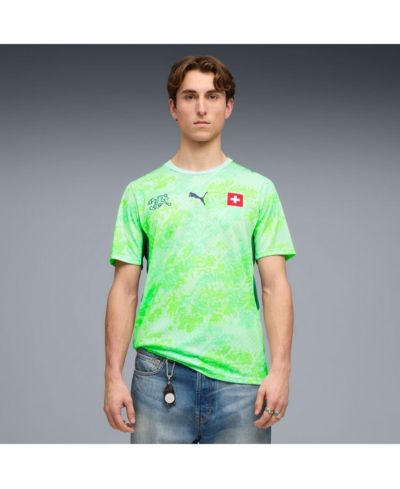 Puma Men's Green Switzerland National Team 2026 Away Replica Jersey