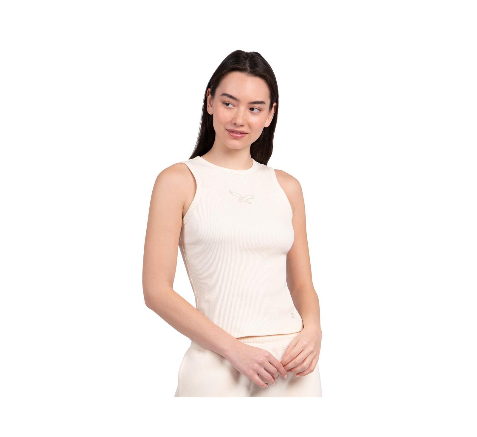 Женский укороченный топ Starter Women's Cream Philadelphia Eagles Travel Pastels