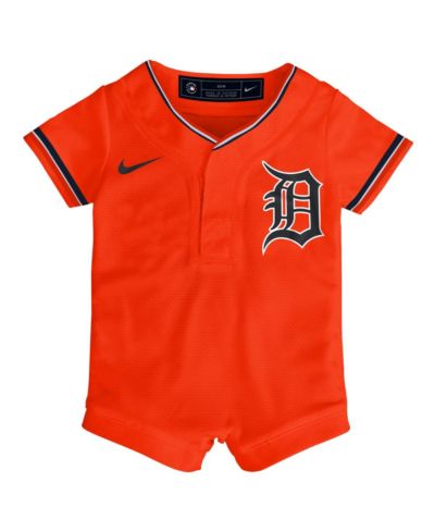Детский комбинезон Nike Orange Detroit Tigers Alternate Replica