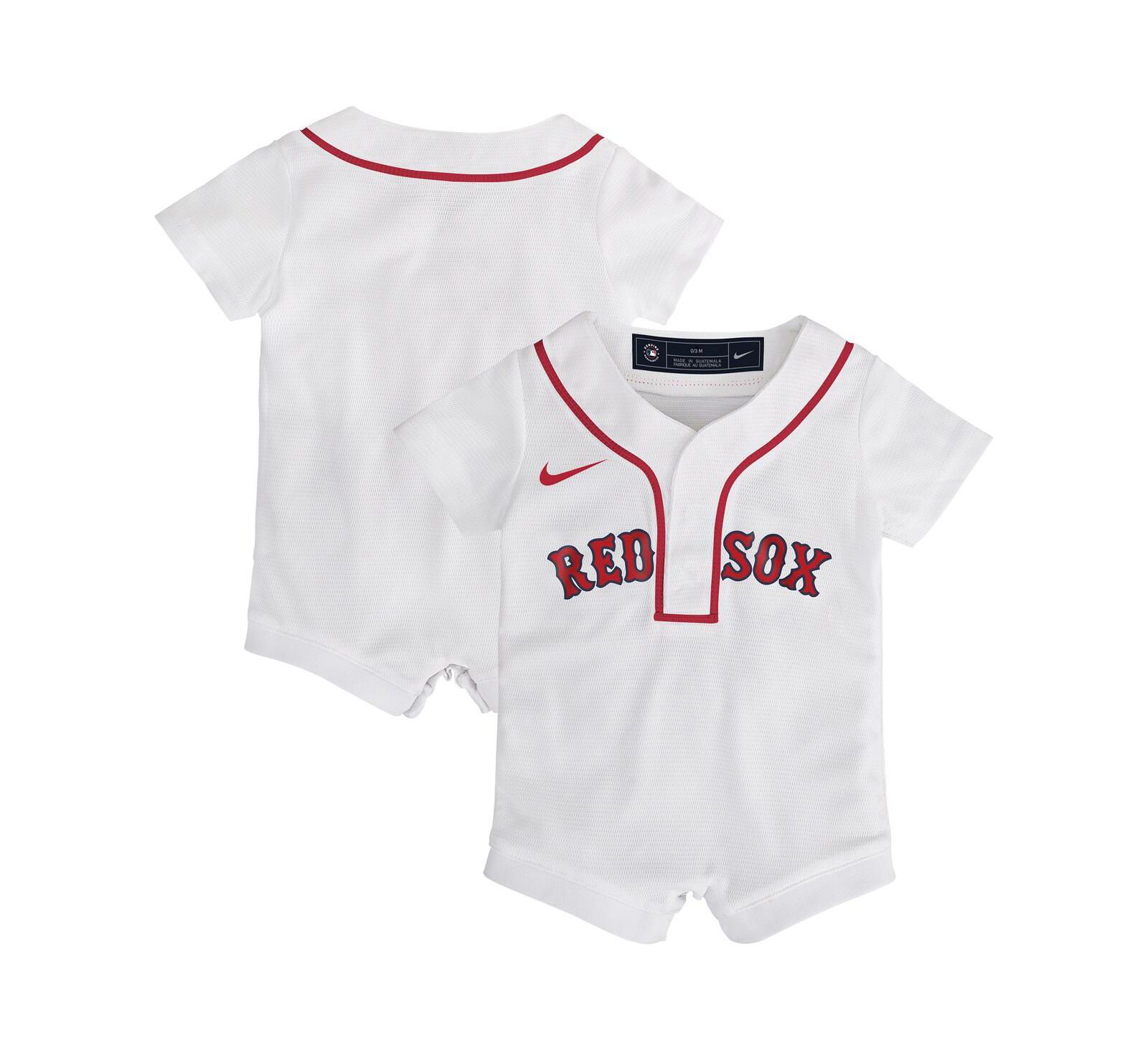 Детский комбинезон Nike Boston Red Sox Home Replica для мальчиков и девочек
