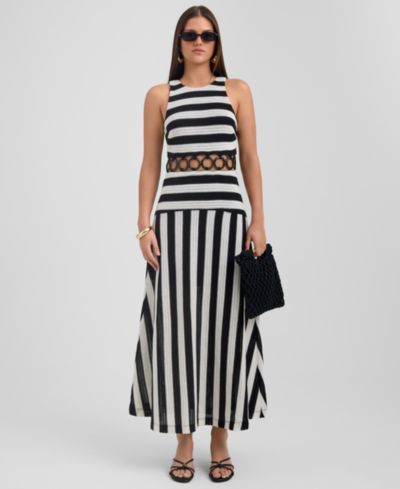 RACHEL Rachel Roy Women's Halter Neck Midi Dress