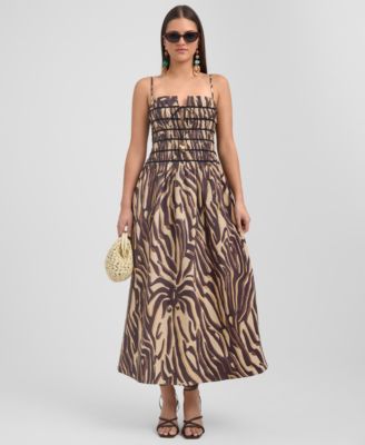 RACHEL Rachel Roy Women's Square Neck Maxi Dress