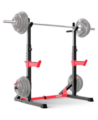 HARISON Heavy Duty Squat Rack, Adjustable Barbell Rack for Home Gym, Power Rack (HRM-G30812)