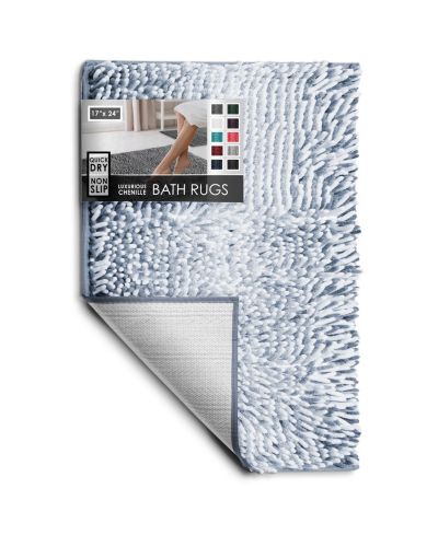 Мягкий коврик для ванной Hearth & Harbor Chenille Quick-Dry
