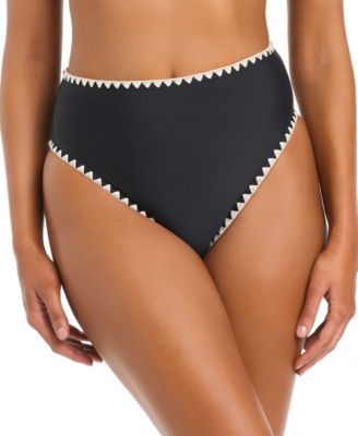 Bar III Women's Desert Muse High-Leg High-Rise Swim Bottoms, Macy's Exclusive