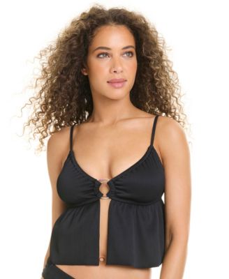 Sanctuary Women's Moonlight Tides Scoop Neck Tankini Top