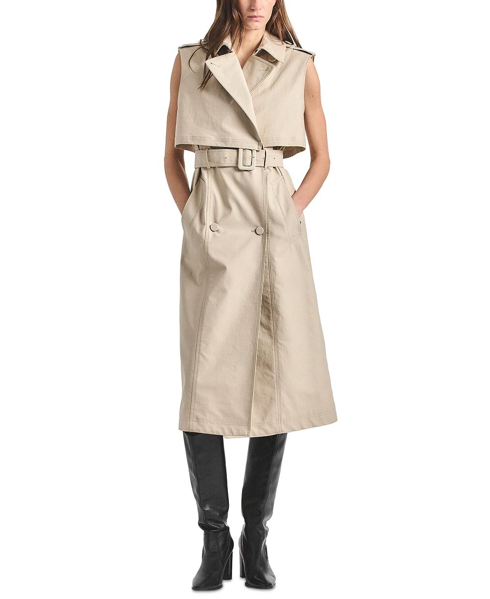 Женское платье-тренч Derek Lam 10 Crosby Reign Twill