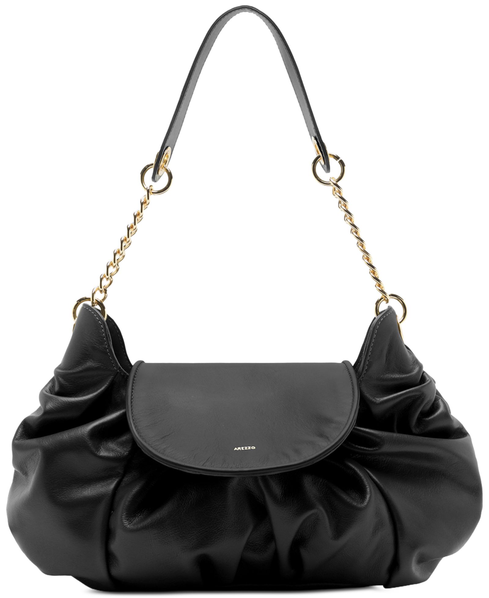 Arezzo Molly Medium Leather Shoulder Handbag