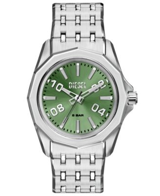 Diesel Men's Stinger Quartz Silver Stainless Steel Watch 44mm