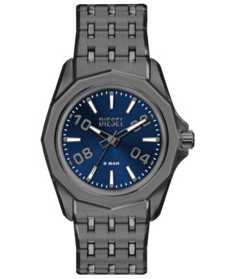 Diesel Men's Stinger Quartz Gunmetal Stainless Steel Watch 44mm