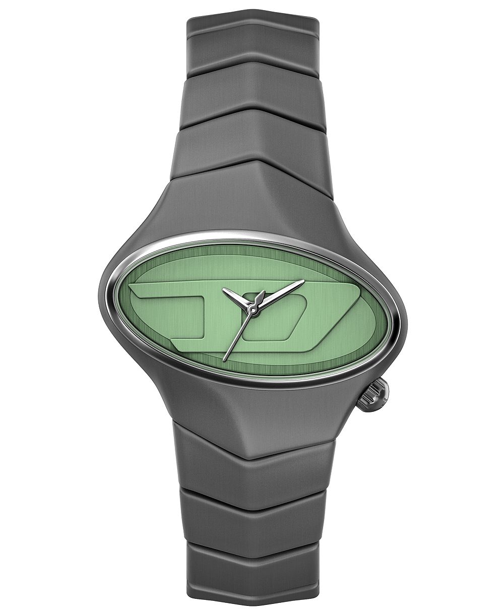 Мужские часы Diesel Men's D-Rush Quartz Gunmetal Stainless Steel 42mm