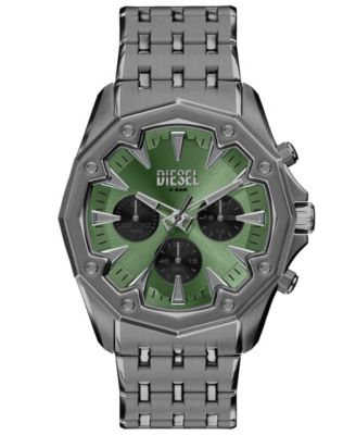 Diesel Men's Stinger Quartz Chronograph Gunmetal Stainless Steel Watch 46mm