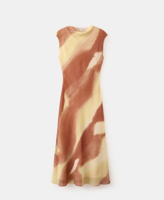 Mango Women's A-Line Printed Dress