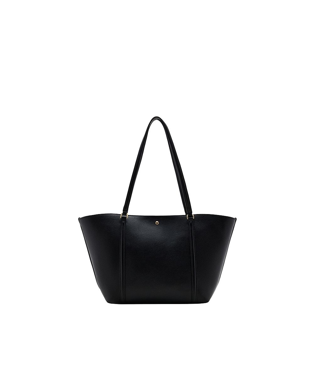 MANGO Large Double-Handle Shopper Bag