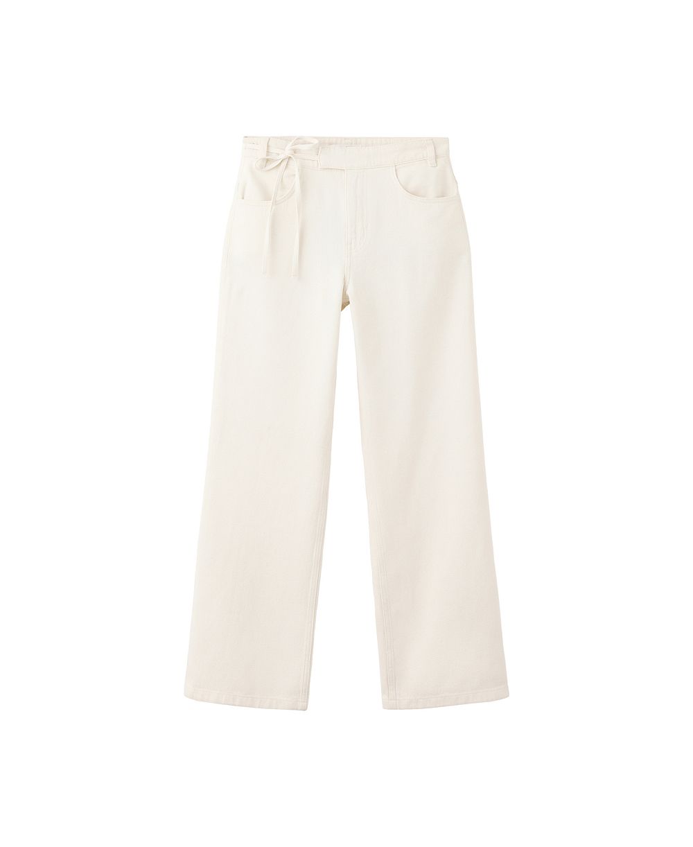 MANGO Women's Low-Rise Straight-Leg Jeans