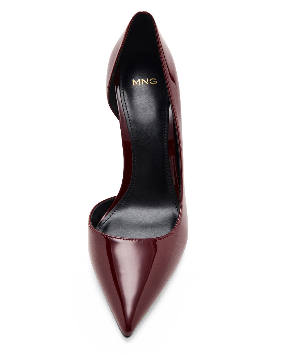 MANGO Women's Pointed-Toe Stiletto Asymmetrical Pumps