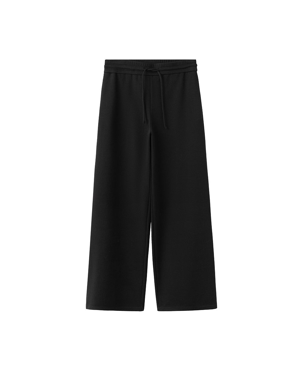 MANGO Women's Fine-Knit Straight-Fit Pants