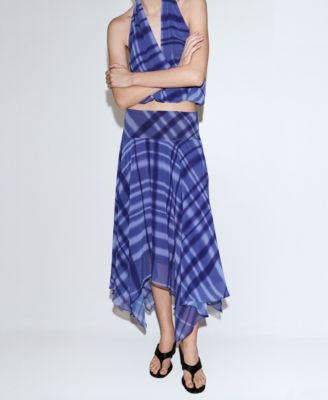 Юбка Mango Women's длинная расклешенная