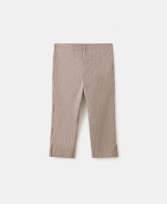 Mango Женские брюки в клетку Gingham Capri