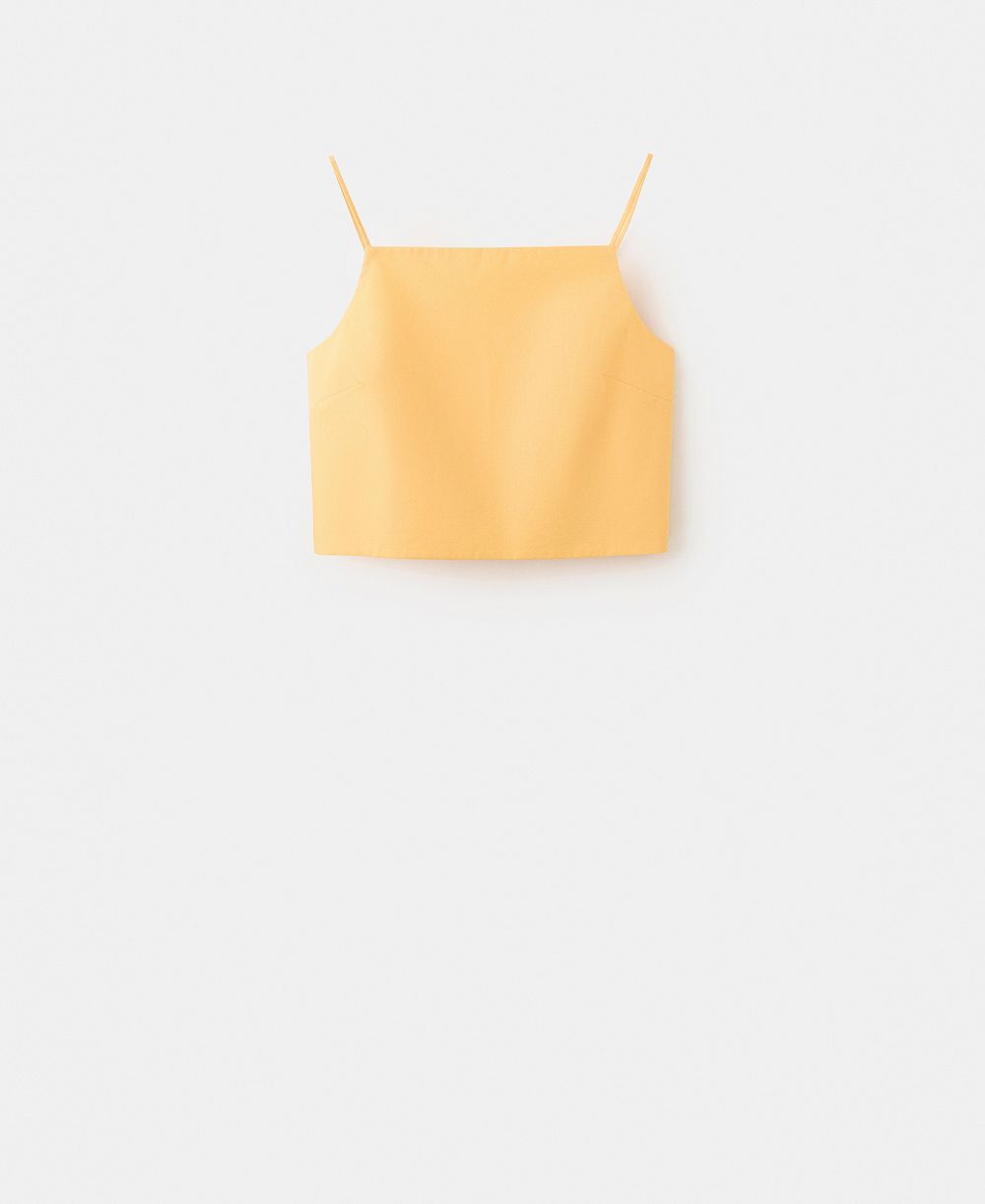 Женский хлопковый топ Mango