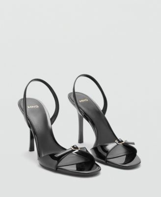Mango Women's Buckle Straps High-Heeled Sandals