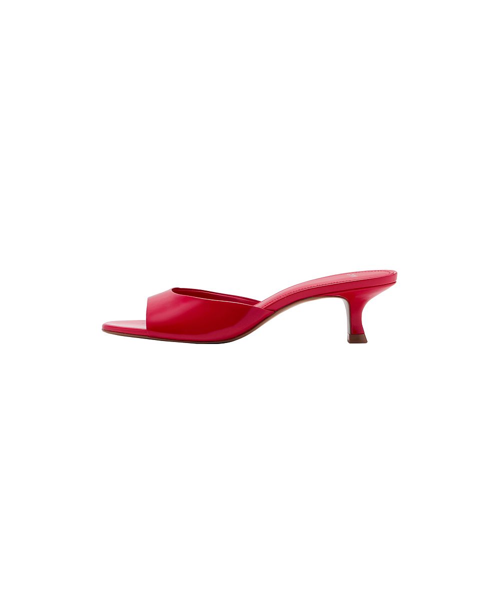 MANGO Kitten-Heel Strap Sandals