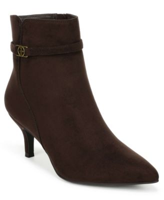 Giani Bernini Women's Caddence Pointed Toe Kitten Heel Dress Booties, Macy's Exclusive