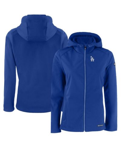 Cutter & Buck Women's Royal Los Angeles Dodgers Evoke Eco Softshell Full-Zip Jacket куртка женская