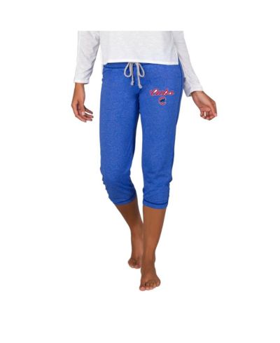 Concepts Sport Women's Royal Chicago Cubs Quest Knit Capri Pants