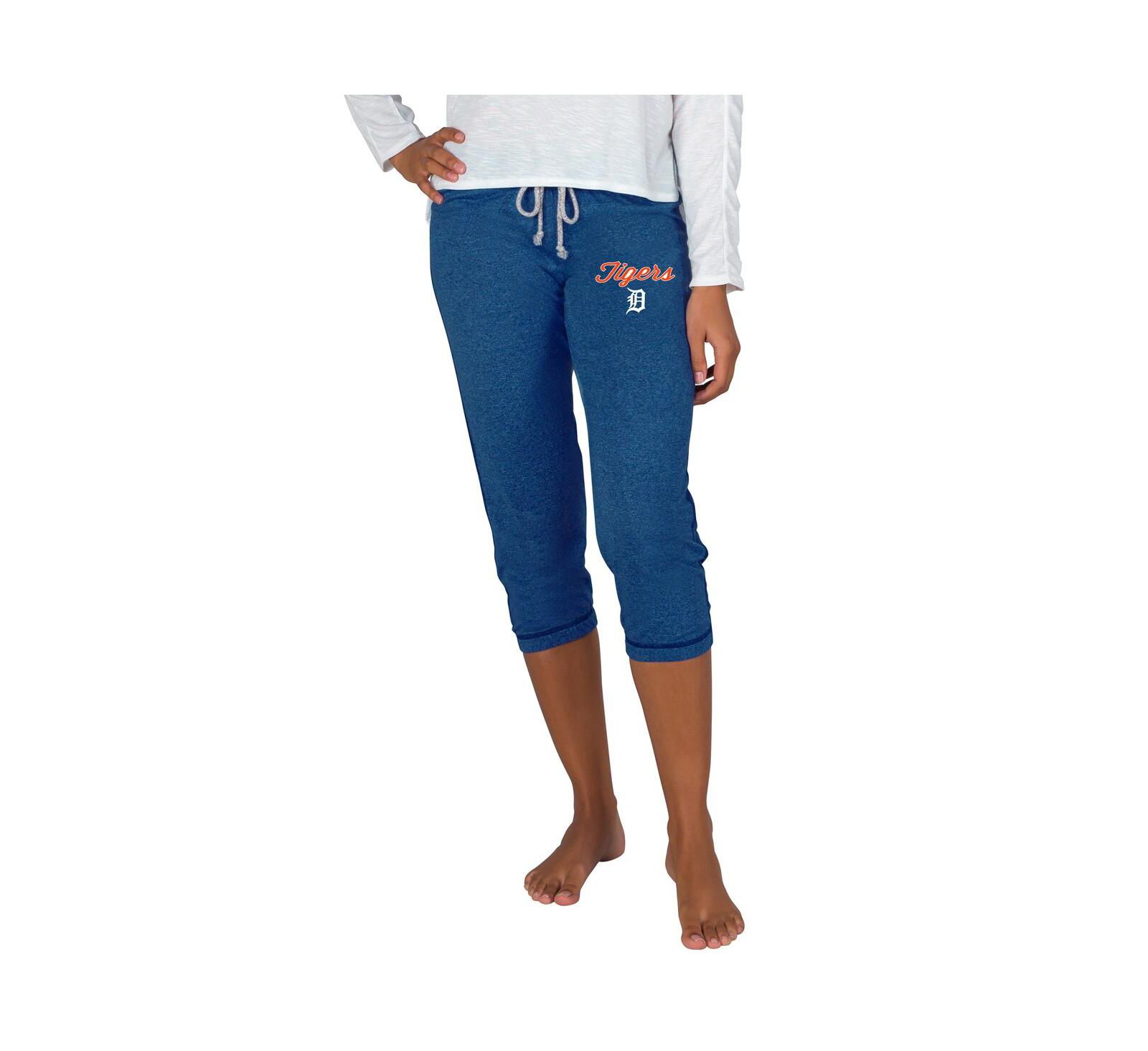 Concepts Sport Women's Navy Detroit Tigers Quest Knit Capri Pants
