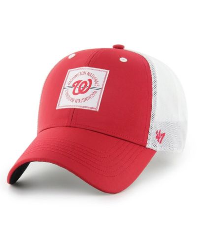'47 Brand Мужская регулируемая кепка-тракер Washington Nationals Disburse MVP, красная