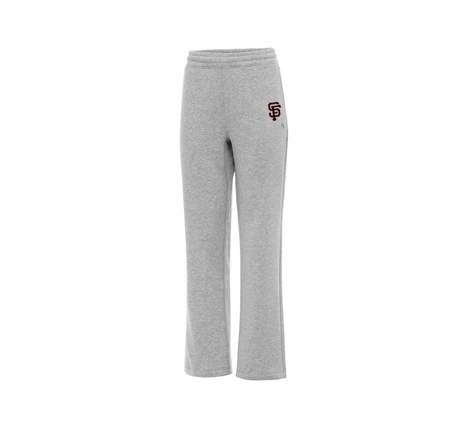 Antigua Women's Heather Gray San Francisco Giants Victory Sweatpants