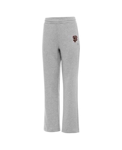 Antigua Женские серые спортивные брюки San Francisco Giants Victory