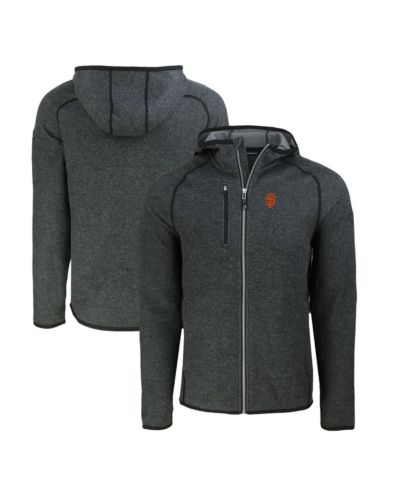 Cutter & Buck Мужская куртка с капюшоном San Francisco Giants угольный серый