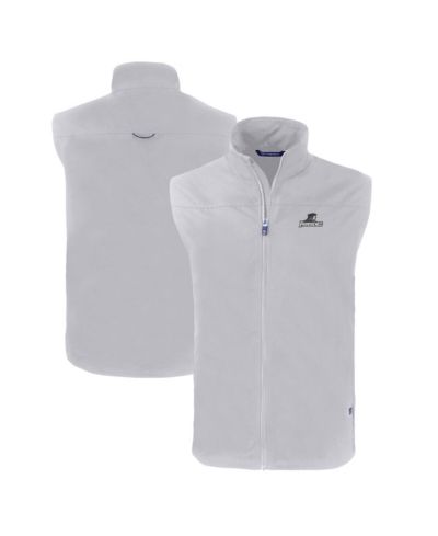 Мужской жилет Cutter & Buck Gray Providence Friars Charter Eco Full-Zip