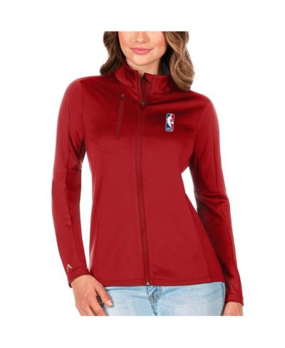 Женская куртка Antigua Red NBA Logoman Generation Full-Zip