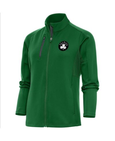 Antigua Женская куртка Boston Celtics Kelly Green с металлической отделкой