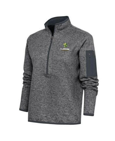 Женская куртка Antigua Clarkson Golden Knights Fortune Digital Thermal Half-Zip