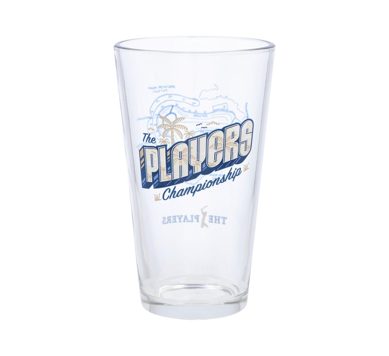 Atlantic Group Distribution стакан для пива 16oz. THE PLAYERS Postcard Pint Glass
